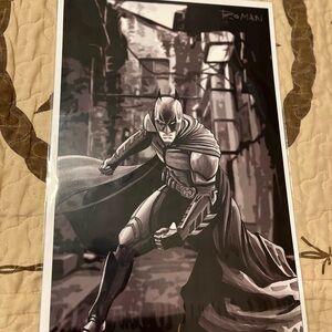 Batman Dark Knight poster - Artwork by Roman